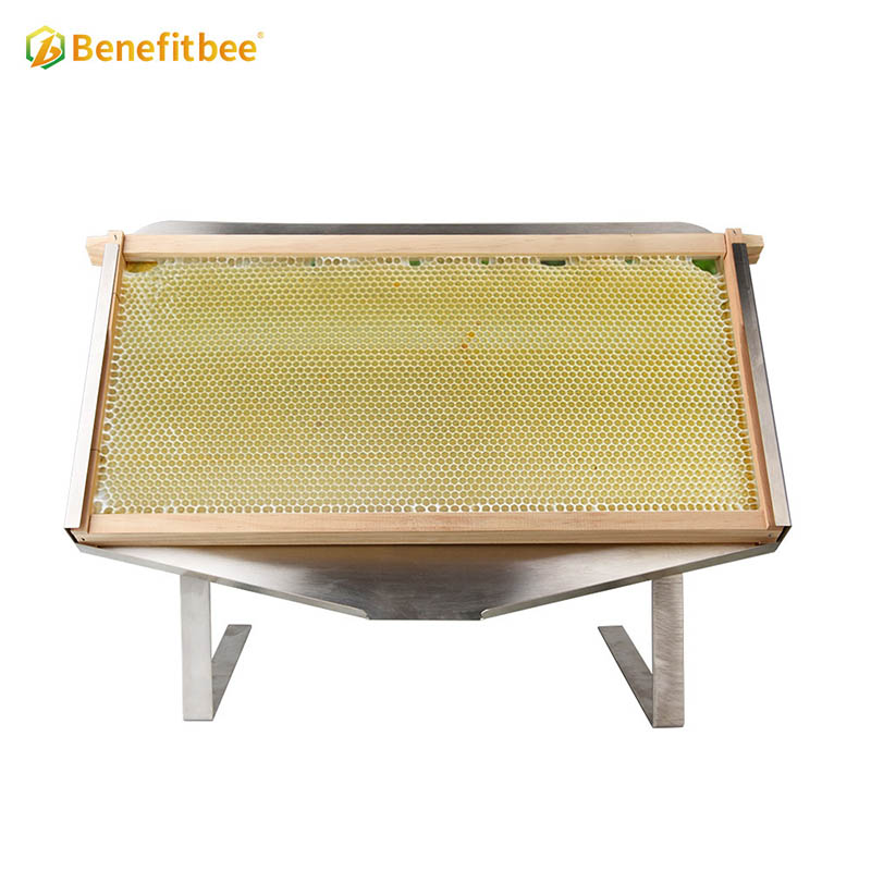 Stainless steel honey tray table comb honey self flow tray