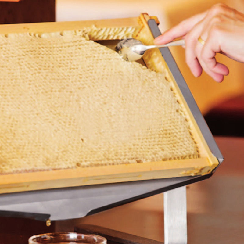 Stainless steel honey tray table comb honey self flow tray