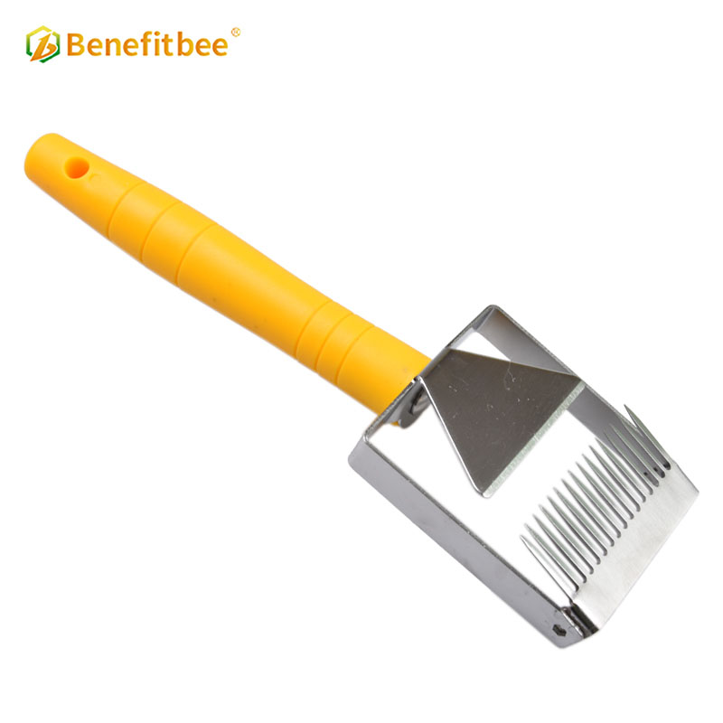 Benefitbee Newest stainless Steel Uncapping Fork Plastic handle