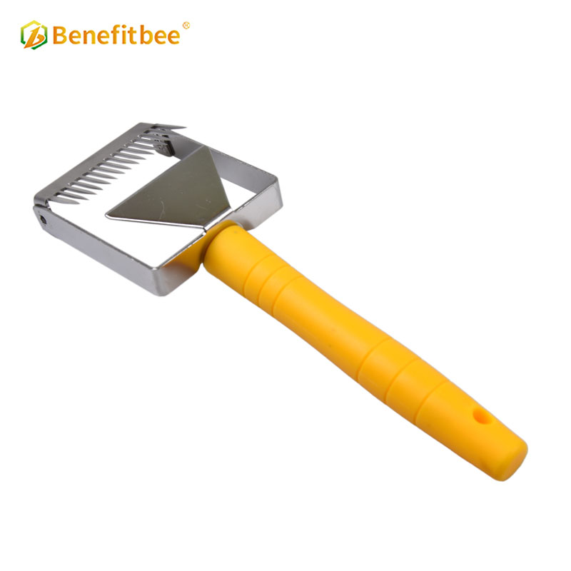 Benefitbee Newest stainless Steel Uncapping Fork Plastic handle