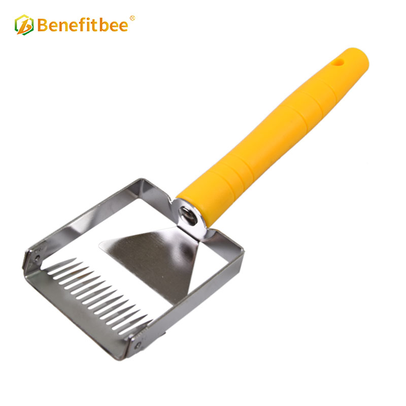 Benefitbee Newest stainless Steel Uncapping Fork Plastic handle