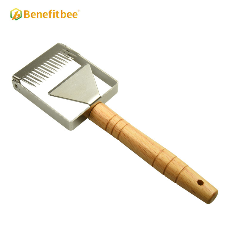 Benefitbee newest beekeeping tools 304 Stainless Steel honey uncapping honey fork
