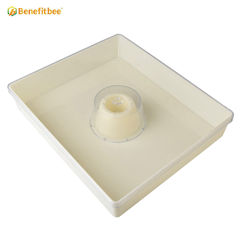 Beekeeping equipment supplier square top bee feeder