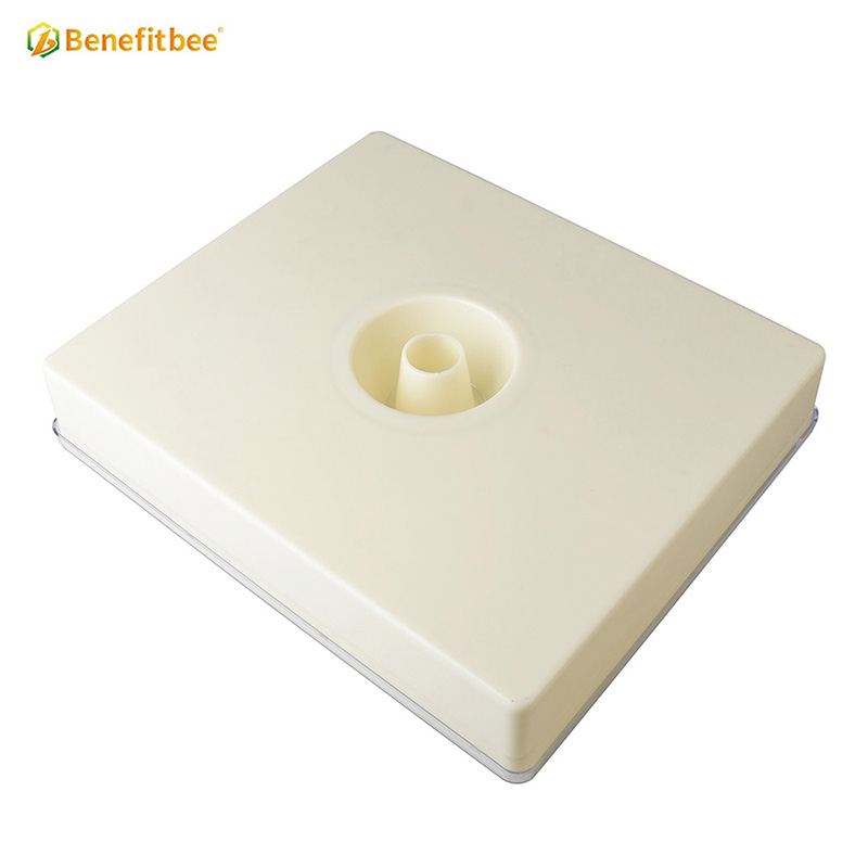 Beekeeping equipment supplier square top bee feeder