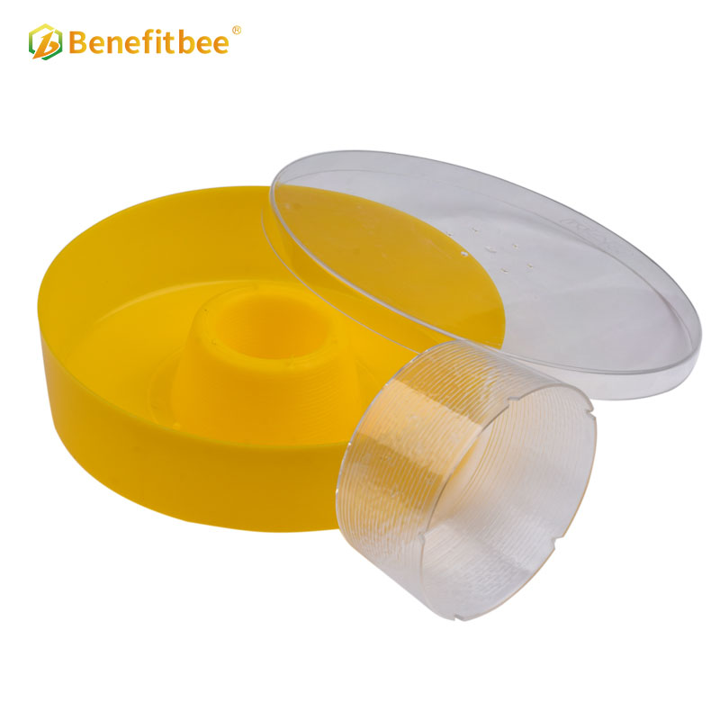 Beekeeping tools hive plastic top round bee feeder