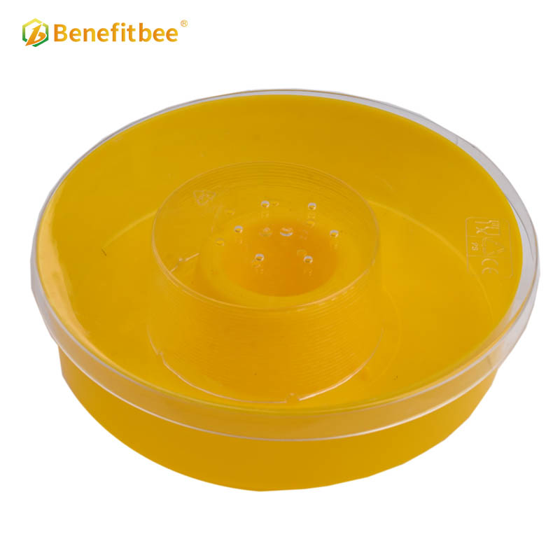 Beekeeping tools hive plastic top round bee feeder