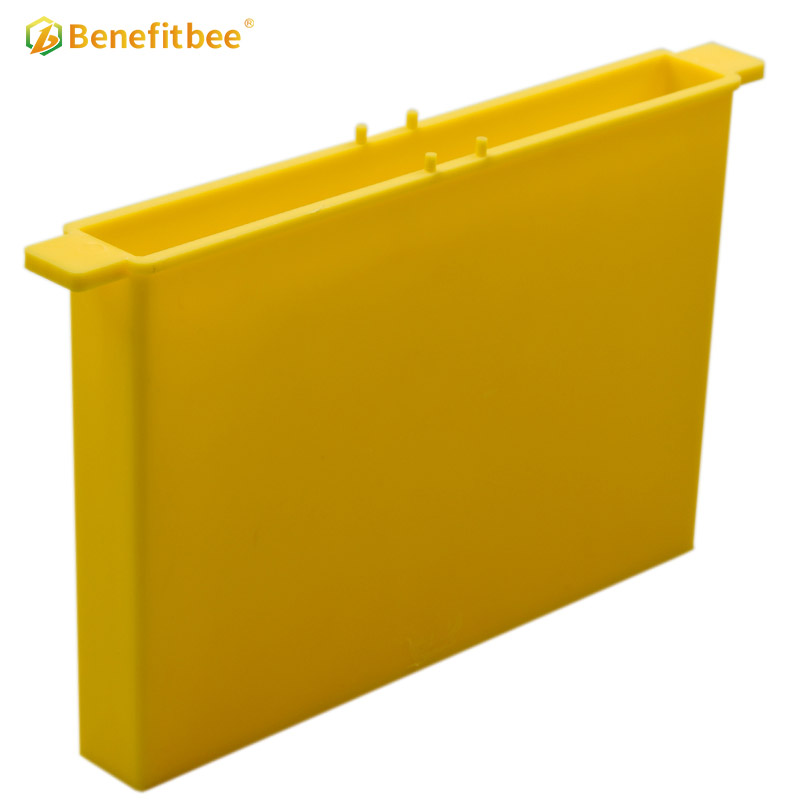 Yellow plastic bee feeder mating box feeder