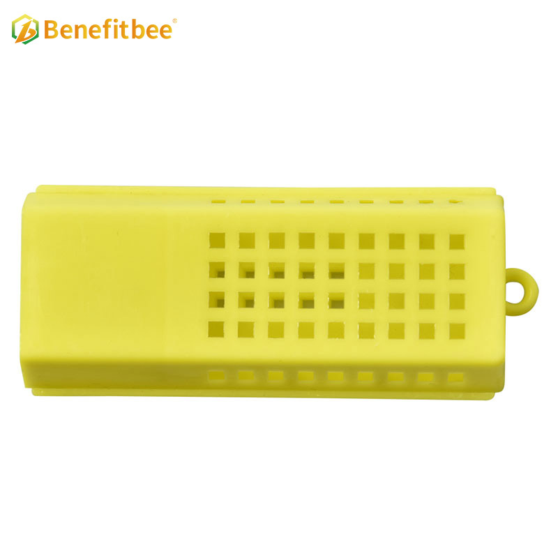 Cheap Square Yellow Beekeeping Equitment Plastic Queen Cage