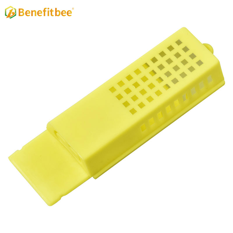 Cheap Square Yellow Beekeeping Equitment Plastic Queen Cage