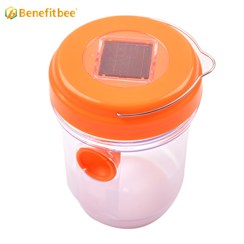 Benefitbee beekeeping tool solar power yellow wasp catcher
