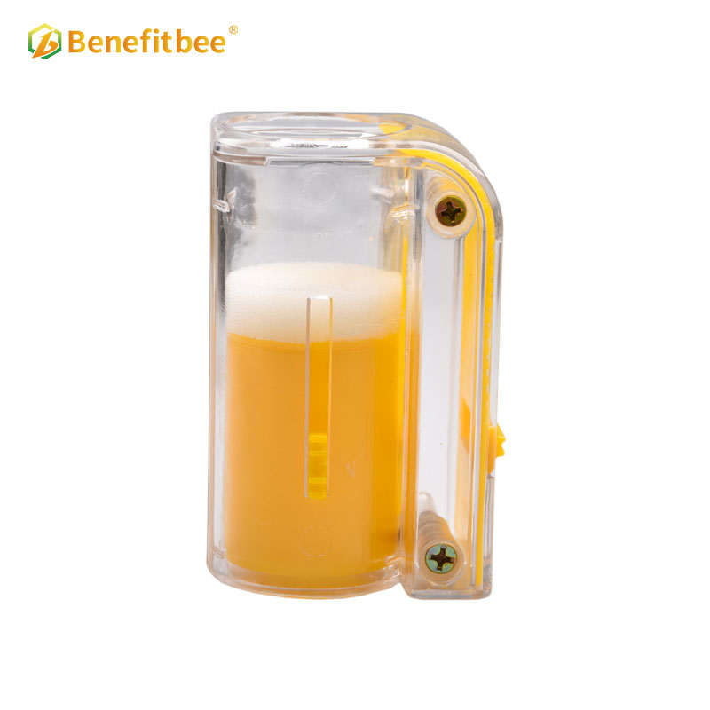 Benefitbee Hot Sale Yellow Multifunctional Plastic Queen Cage For Beekeeping