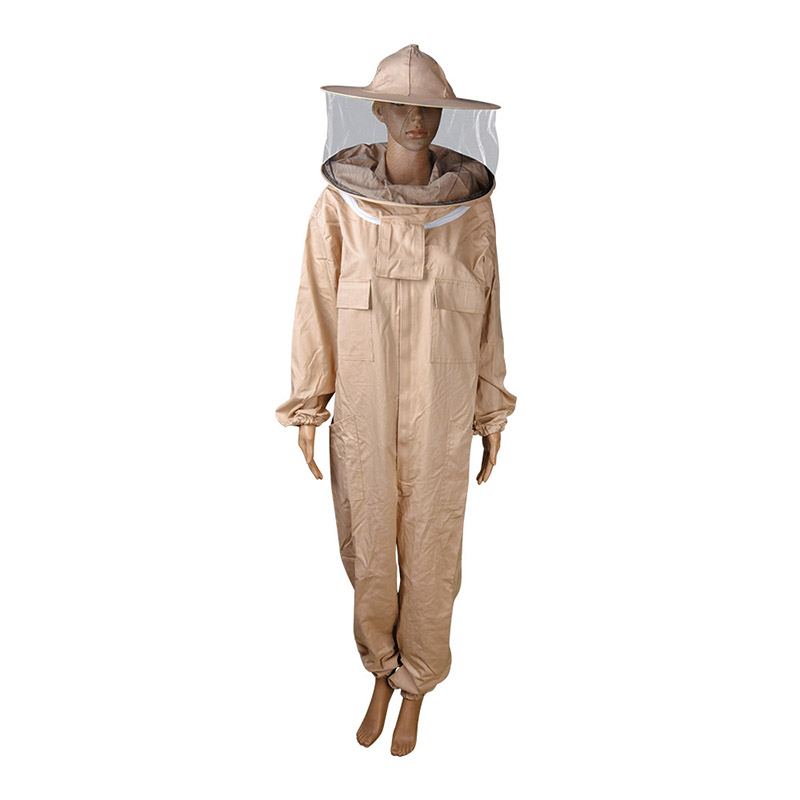 Trajes de ropa de apicultura de algodón al por mayor para traje de abeja de buena calidad para apicultor