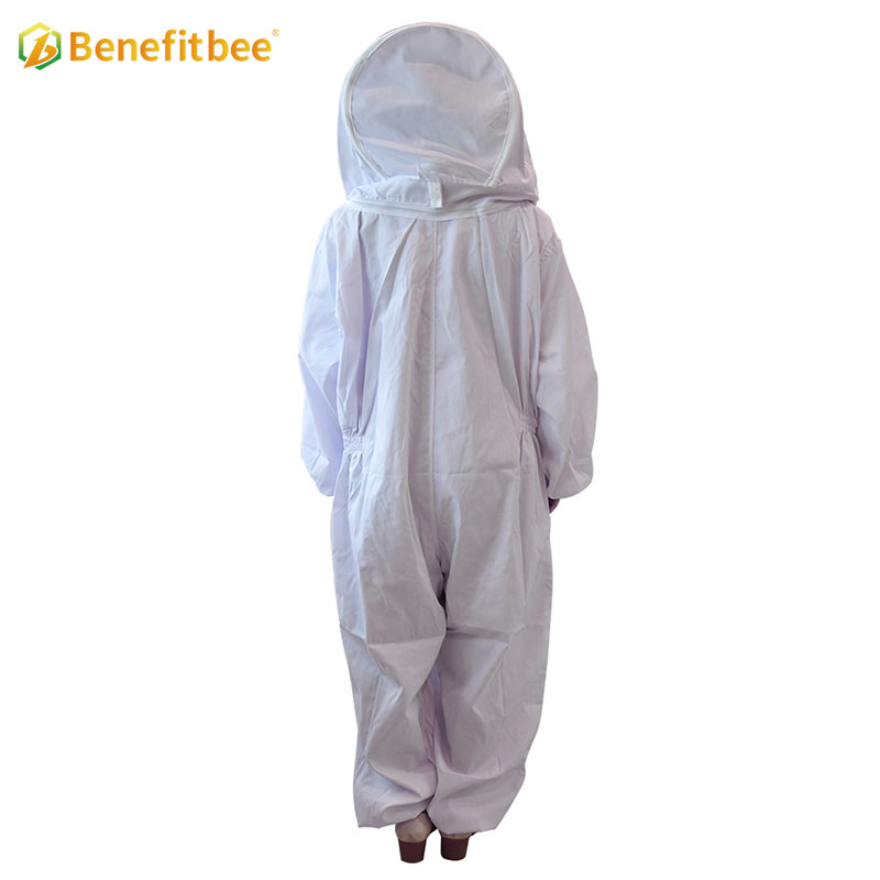 New design beekeeping equitment white bee protective suit for beekeeper