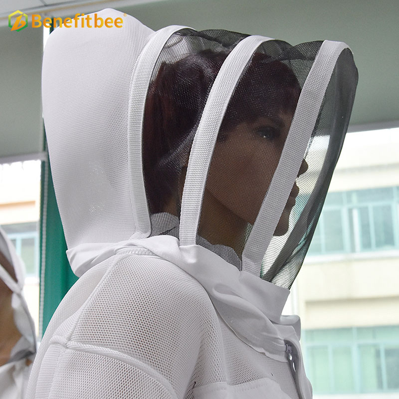 Beekeeping clothes breathable front open zipper cloth protective suit
