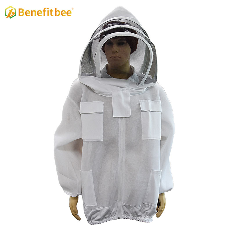 Beekeeping clothes breathable front open zipper cloth protective suit