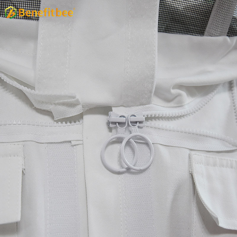 Beekeeping clothes breathable front open zipper cloth protective suit