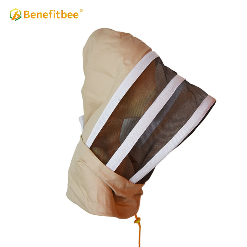 Sombrero protector de apicultura con velo cuadrado de apicultor de moda