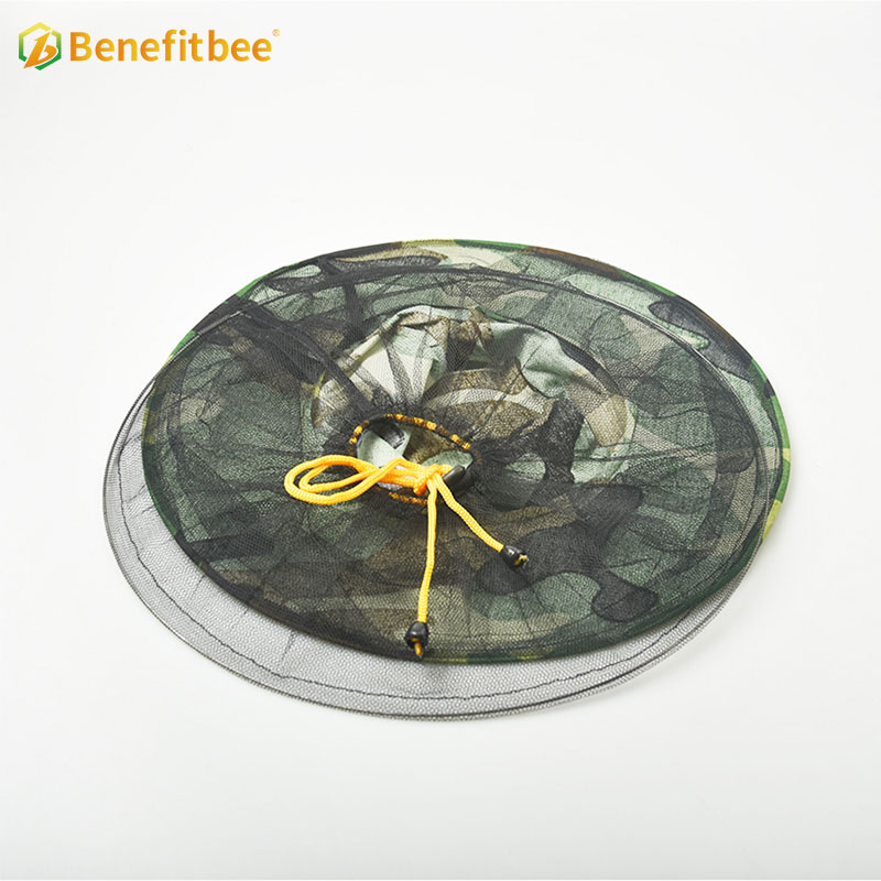 Protective beekeeping tools green bee hat veil