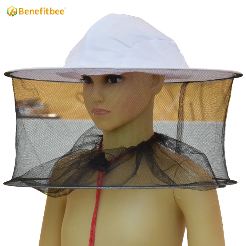 Beekeeping suits protective full face hat fiber bee beekeeping hat