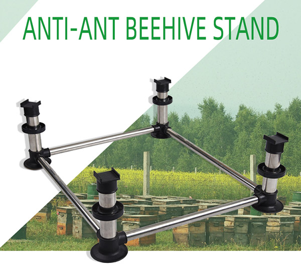 Anti-ant beehive stand