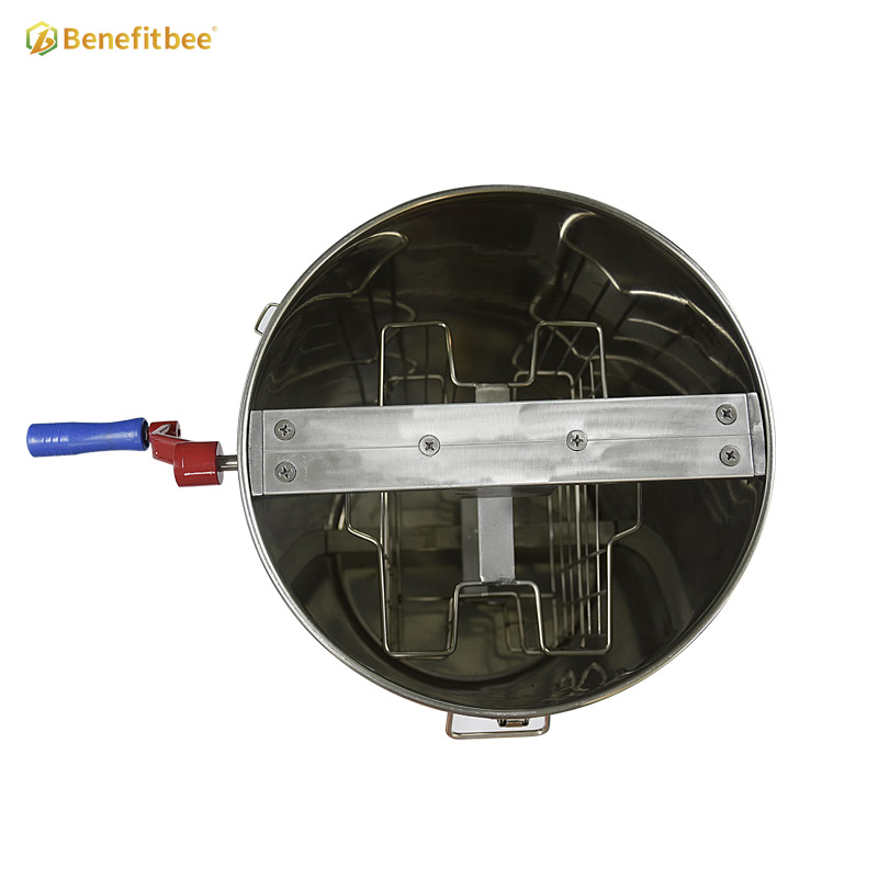 Factory supply honey centrifuge extractor economy 2 frames manual honey extractor