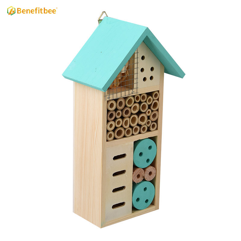 Benefitbee honey bee house wooden beehive house insect house