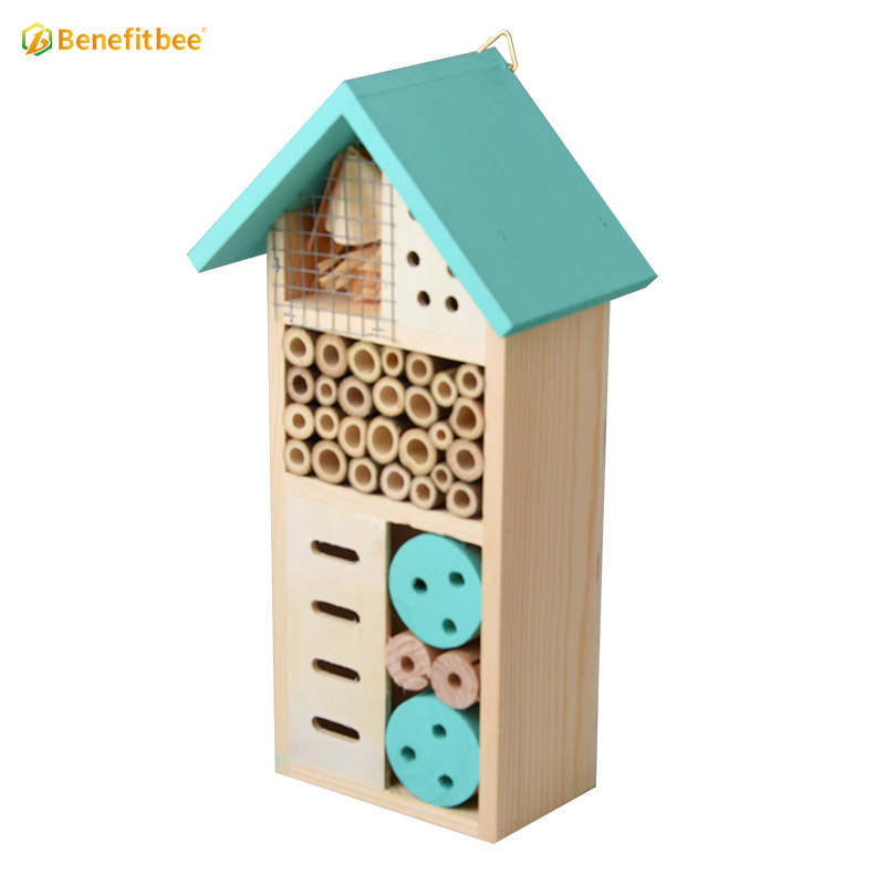 Benefitbee honey bee house wooden beehive house insect house
