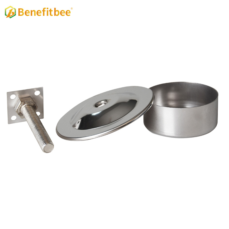 Wholesale beekeeping supplies Stainless steel ants proof hive feet beehive stand