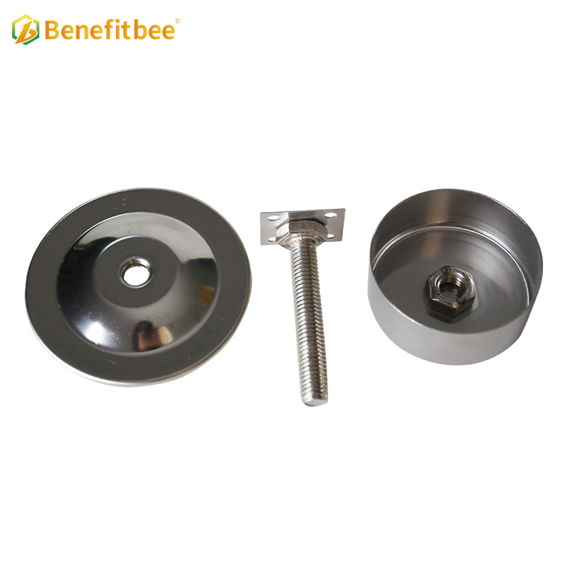 Wholesale beekeeping supplies Stainless steel ants proof hive feet beehive stand