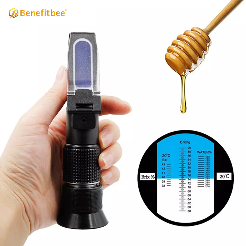 Máquina de prueba de miel de apicultura refractómetro de miel brix