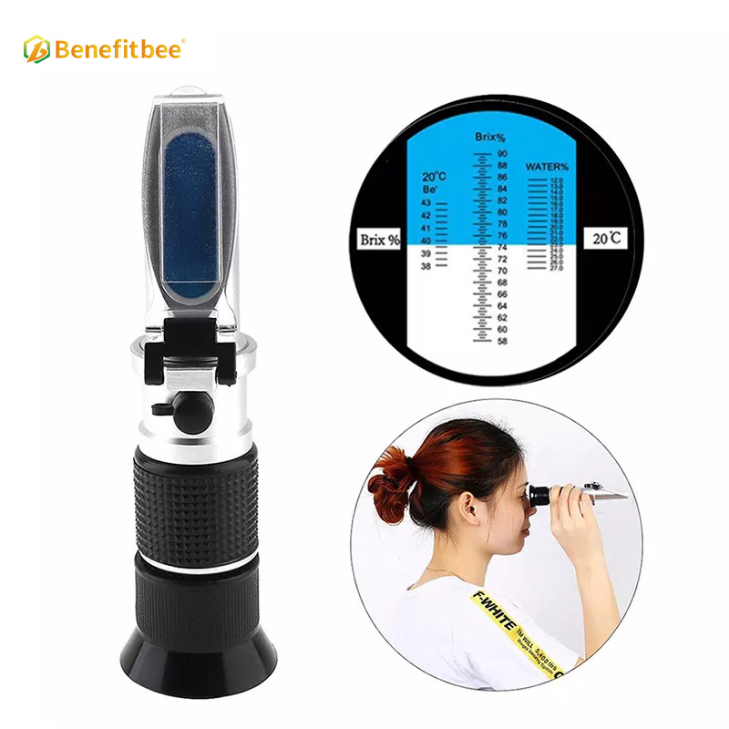 Beekeeping honey testing machine brix Honey Refractometer