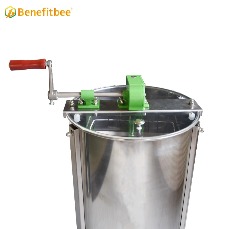 Beekeeping 2 frames manual brake honey extractor