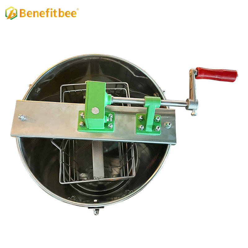 Beekeeping 2 frames manual brake honey extractor