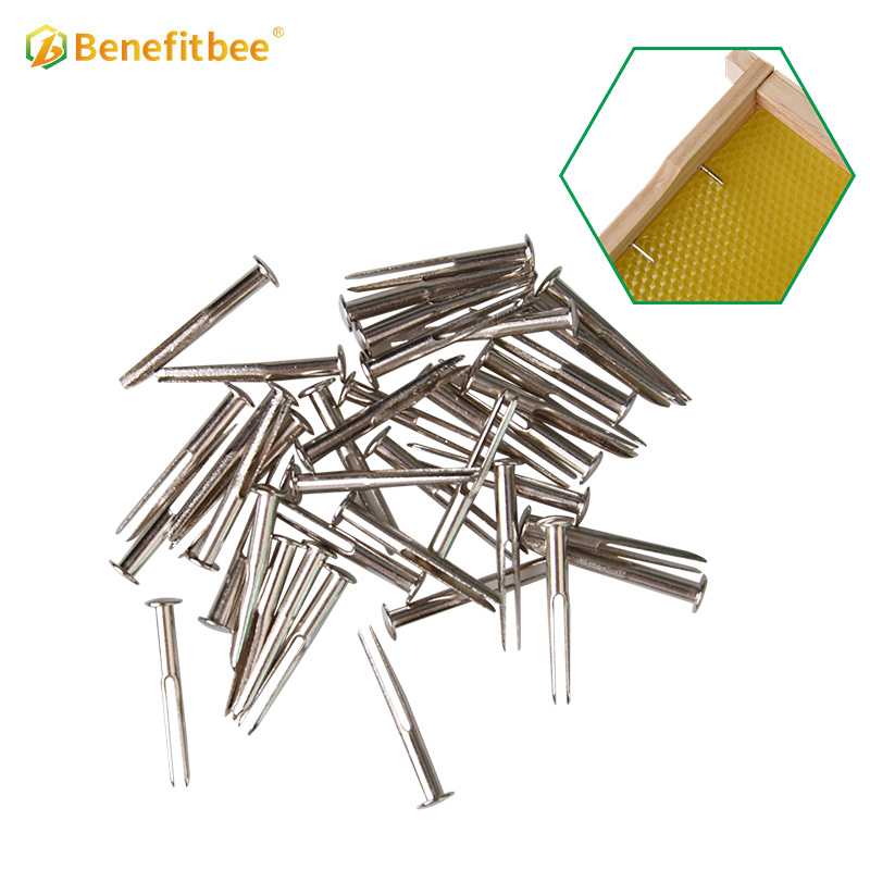 Beekeeping bee frame bee wax foundation clip nail