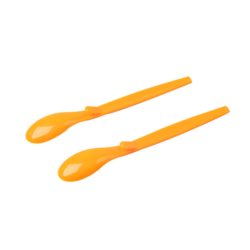 Latest design restaurant plastic honey spoon
