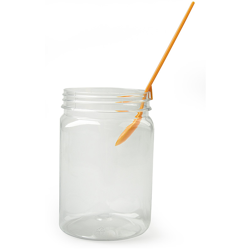 Latest design restaurant plastic honey spoon