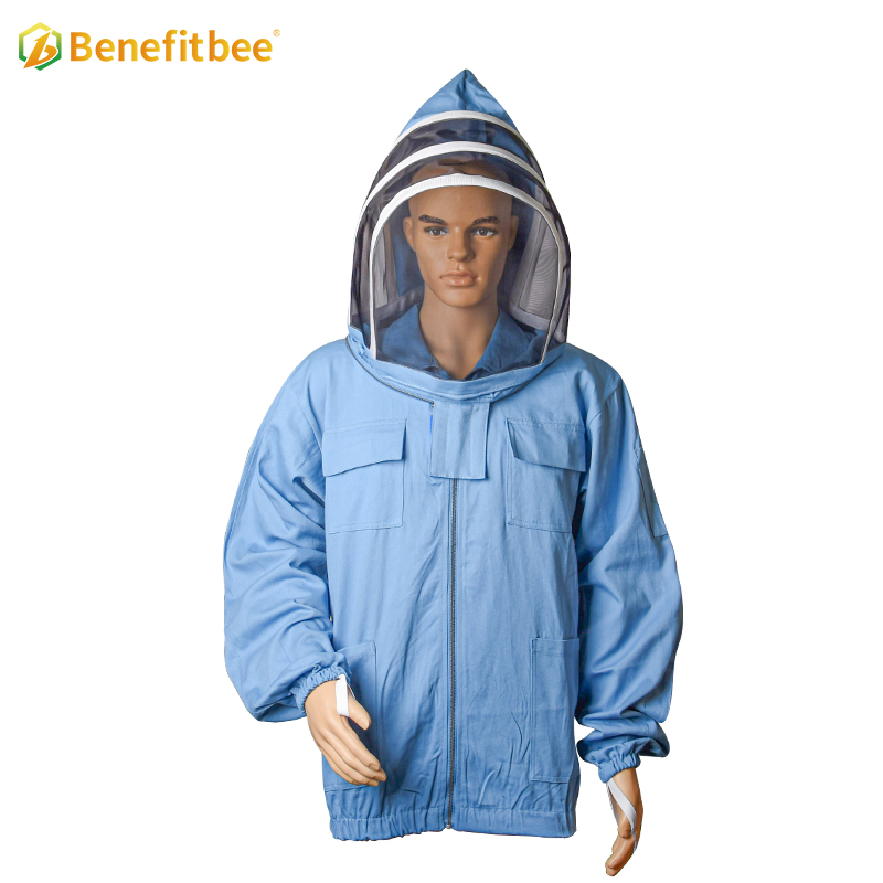 Factory Supply High Quality Cotton Beekeeping Protective Suit Beekeeper Jacket
