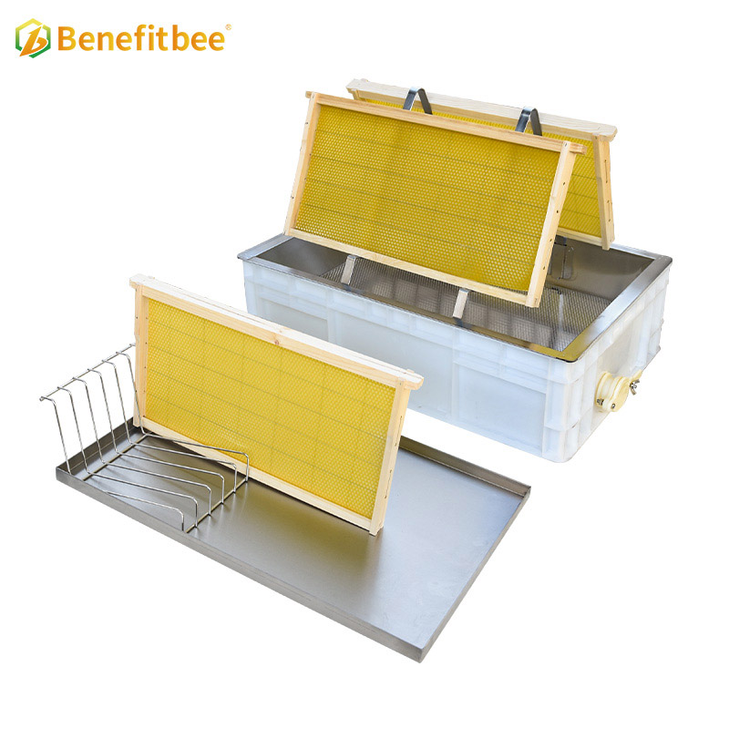 Beekeeping tools beehive frame honey comb holder uncapping tray honey strainer