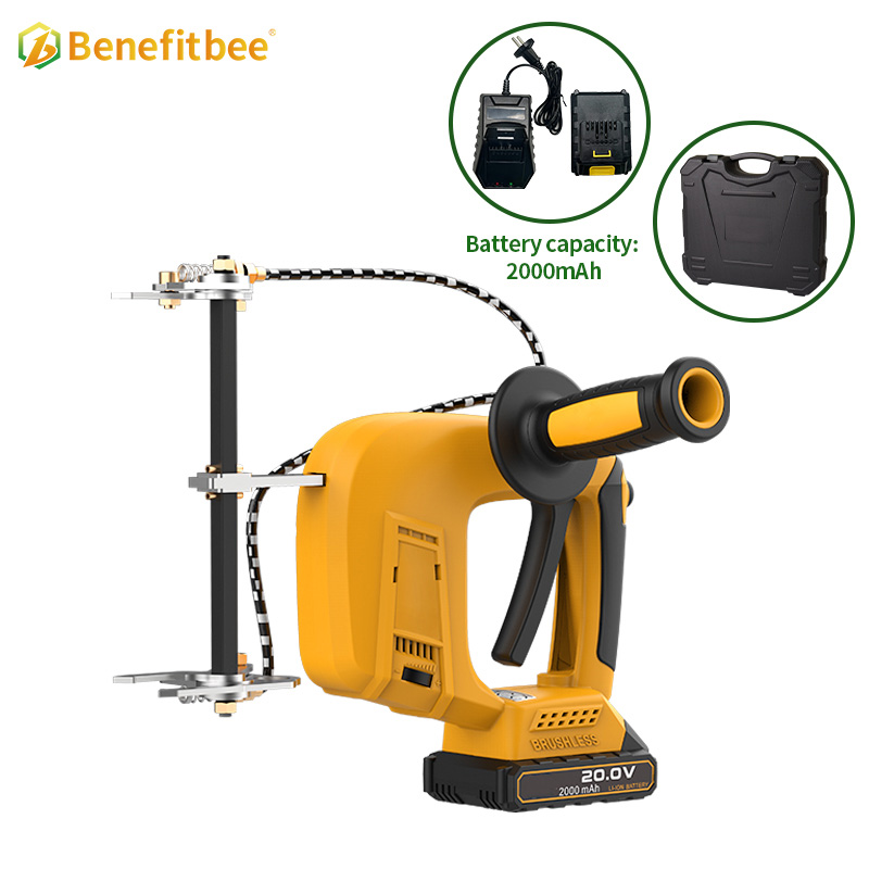 Beekeeping tools hive frame vibrator electric bee shaking hive tools frame grip