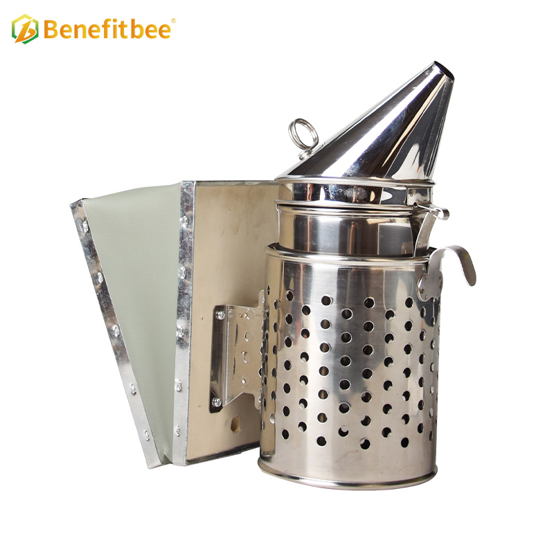 New type beekeeping tools European style Stainless Steel bee smoker