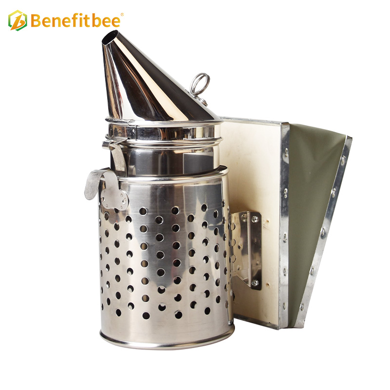 New type beekeeping tools European style Stainless Steel bee smoker