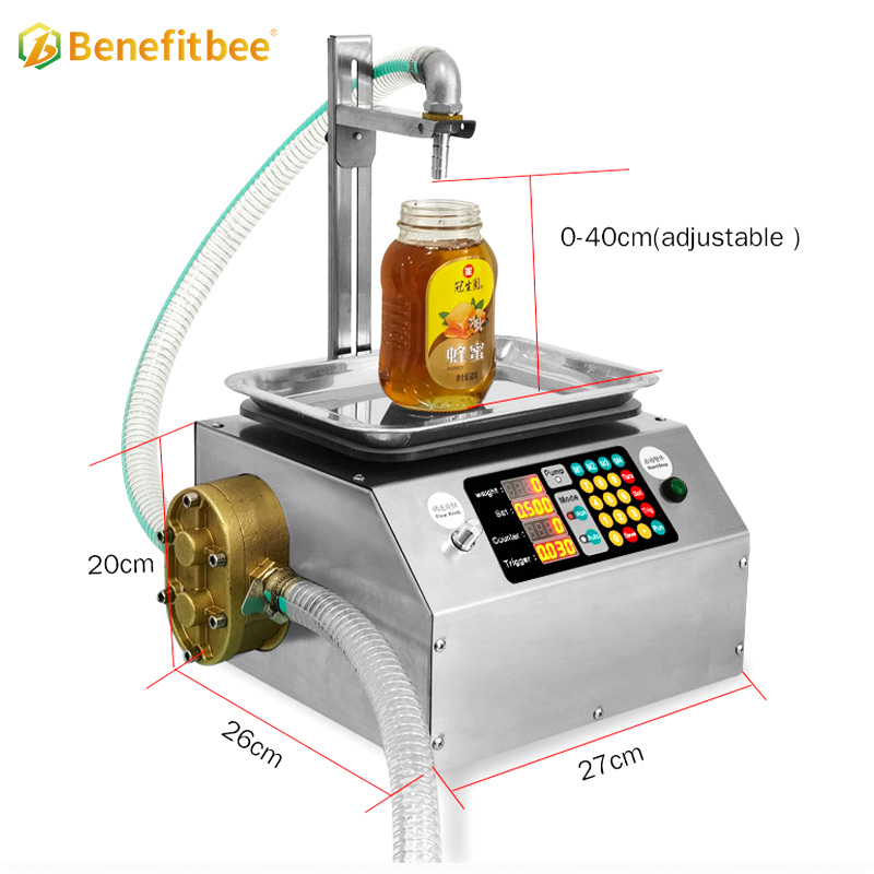 Máquina llenadora automática de miel, pasta de sésamo, aceite comestible, pegamento, líquido viscoso, máquina de llenado de miel líquida