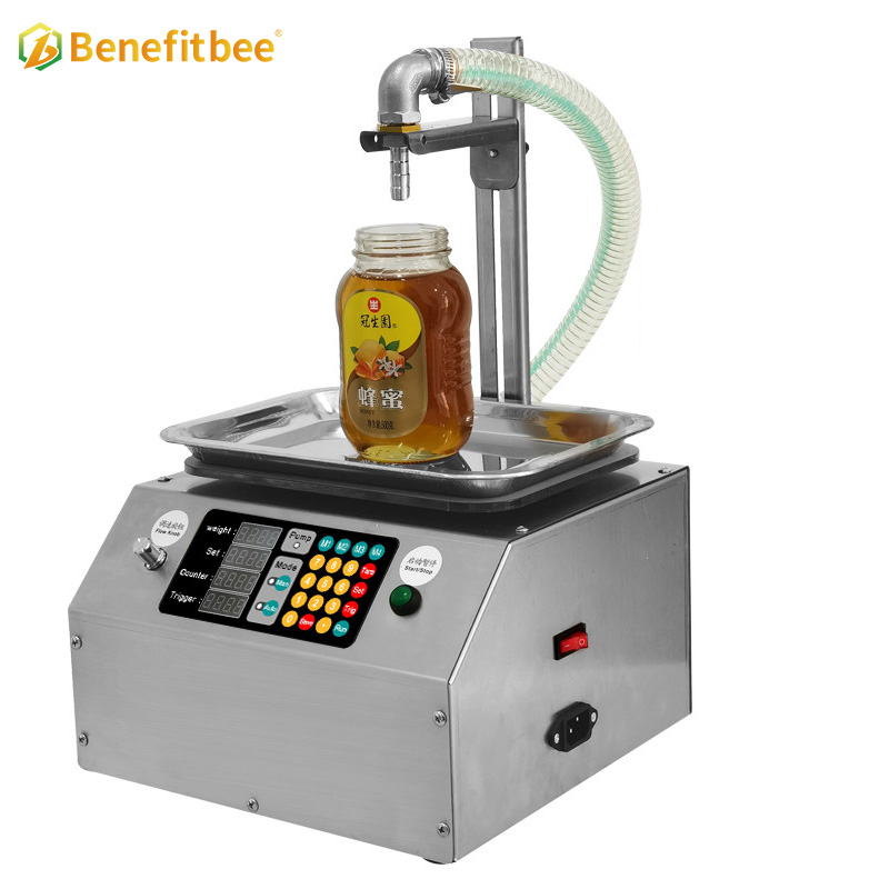 Máquina llenadora automática de miel, pasta de sésamo, aceite comestible, pegamento, líquido viscoso, máquina de llenado de miel líquida