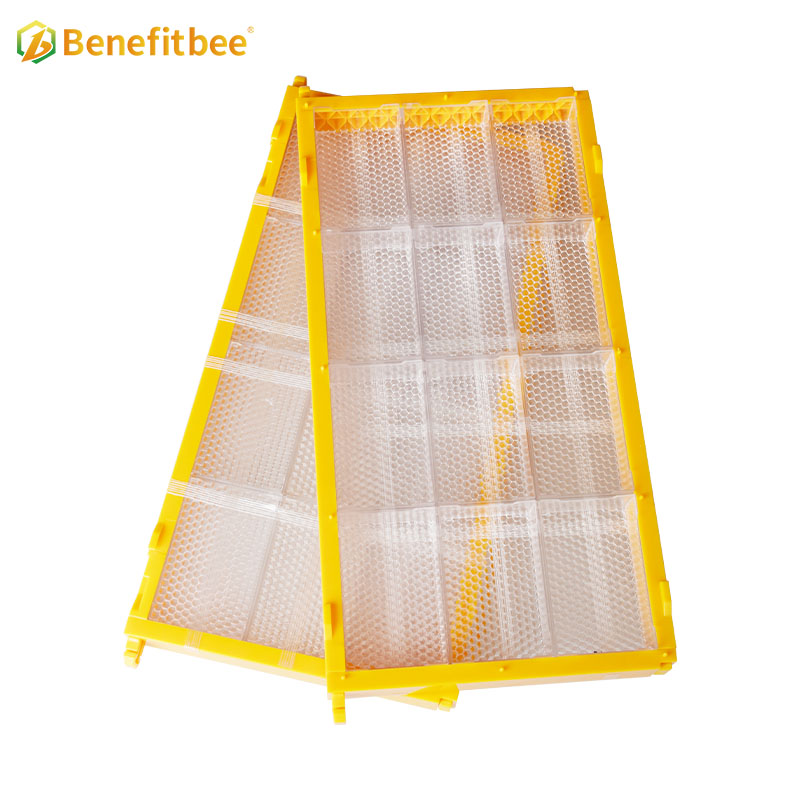 Beekeeping supplies 250g plastic comb honey frames honey comb making box