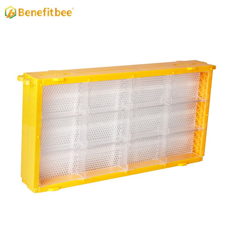 Suministros de apicultura, peine de plástico de 250g, marcos de miel, caja para hacer panales