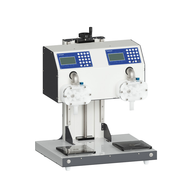 Full Automatic Double Head Table Filling Machine Honey Sesame Paste Edible Oil Honey Filling Machine