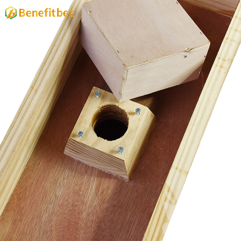 Beekeeping Beehive Tools Wooden Bee Feeder