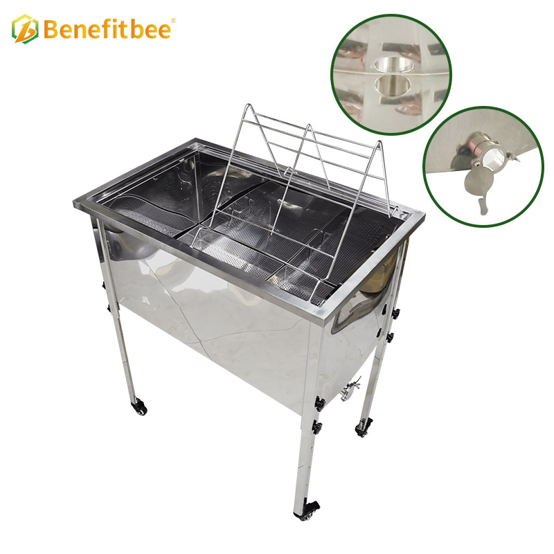 Beekeeping Equipment Honey Bee Strainer Honey Comb Uncapping Tank