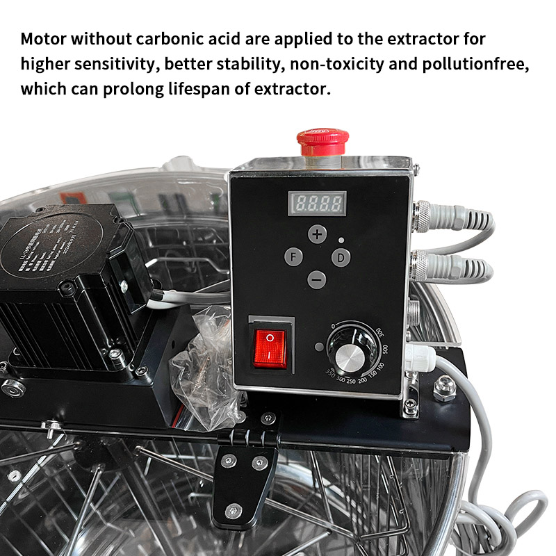 Electric Honey Extractor 2 Frame Beekeeping Extractor Equipment Apiary Centrifuge Extraction Equipment