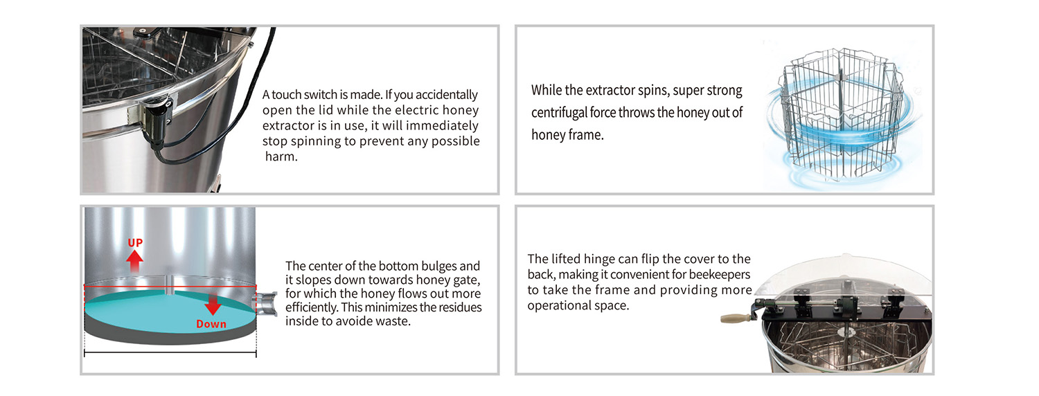 electric honey extractor